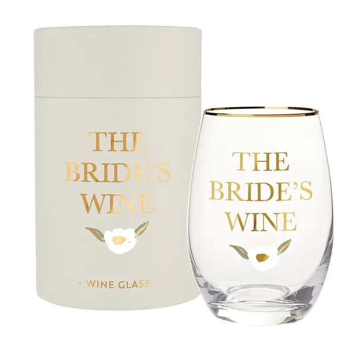 Bride's Wine Boxed Glass - Madison's Niche
