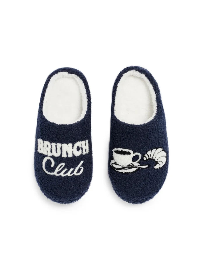 "Brunch Club" Slippers - Madison's Niche