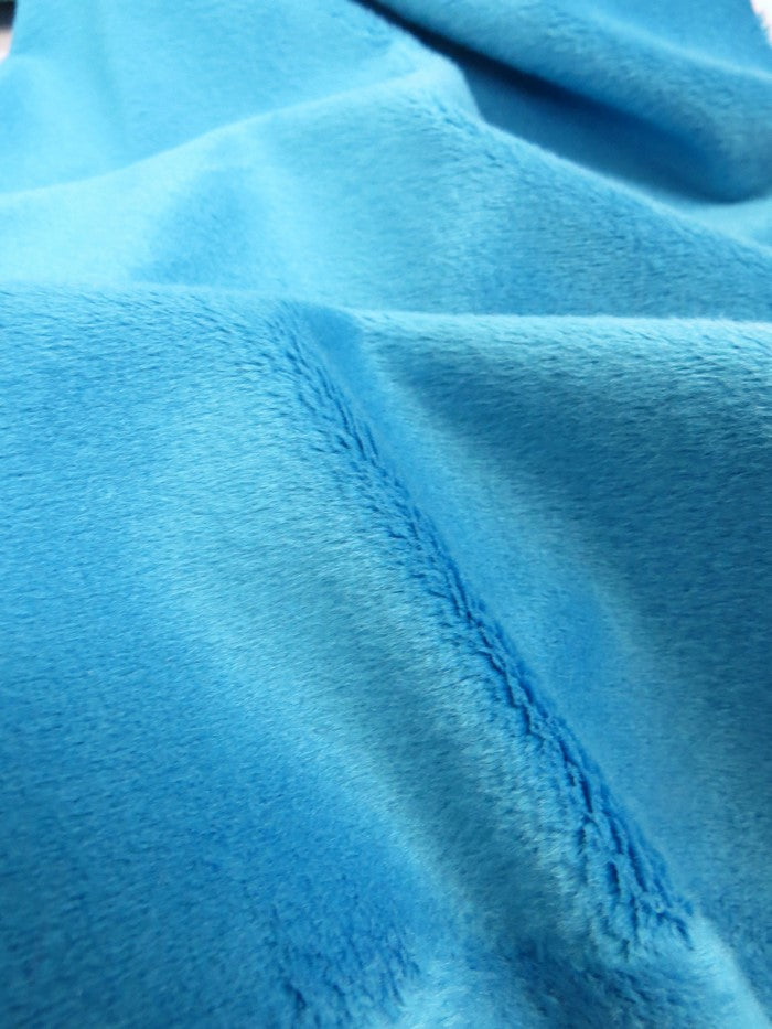 Burgundy Minky Solid Baby Soft Fabric