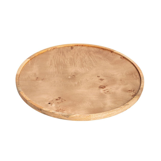 Burl Wood Lazy Susan - Madison's Niche