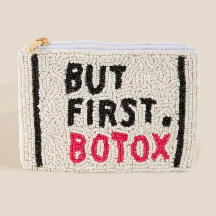 But First Botox Coin Purse - Madison's Niche