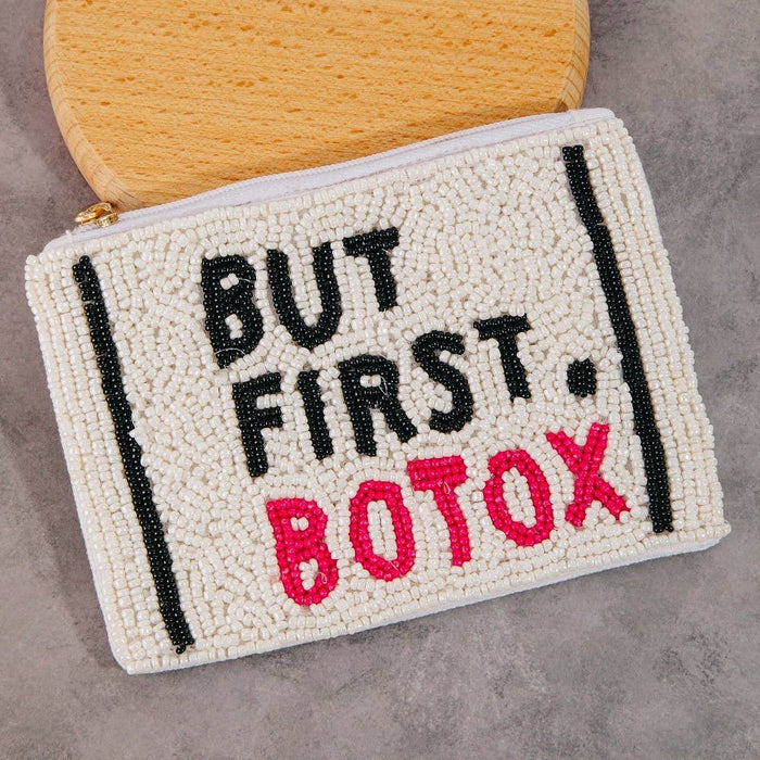 But First Botox Coin Purse - Madison's Niche