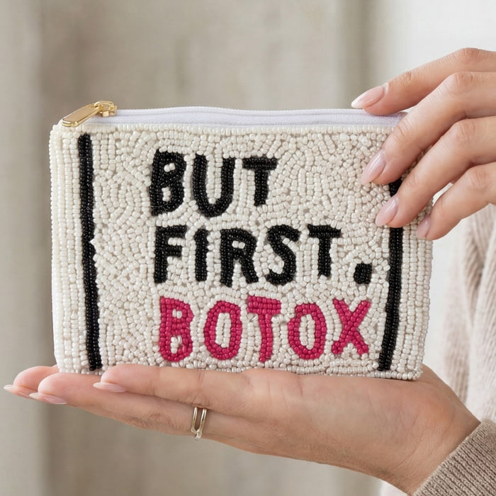 But First Botox Coin Purse - Madison's Niche