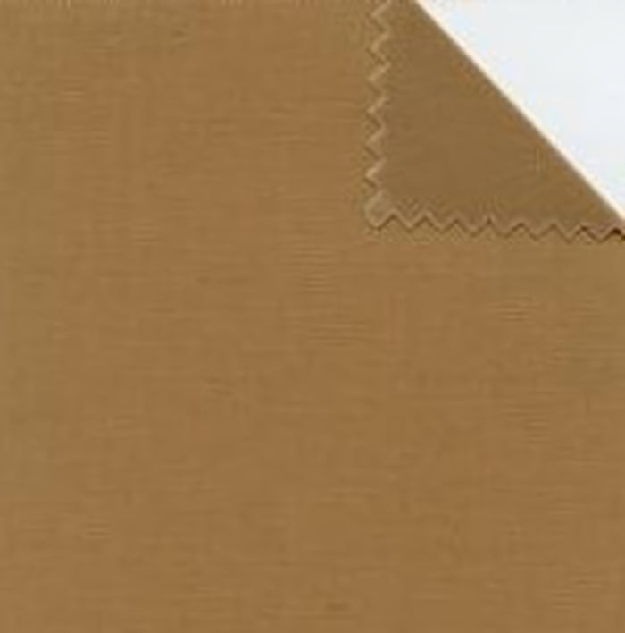 Camel British Millerain Bush Wax Poplin Fabric