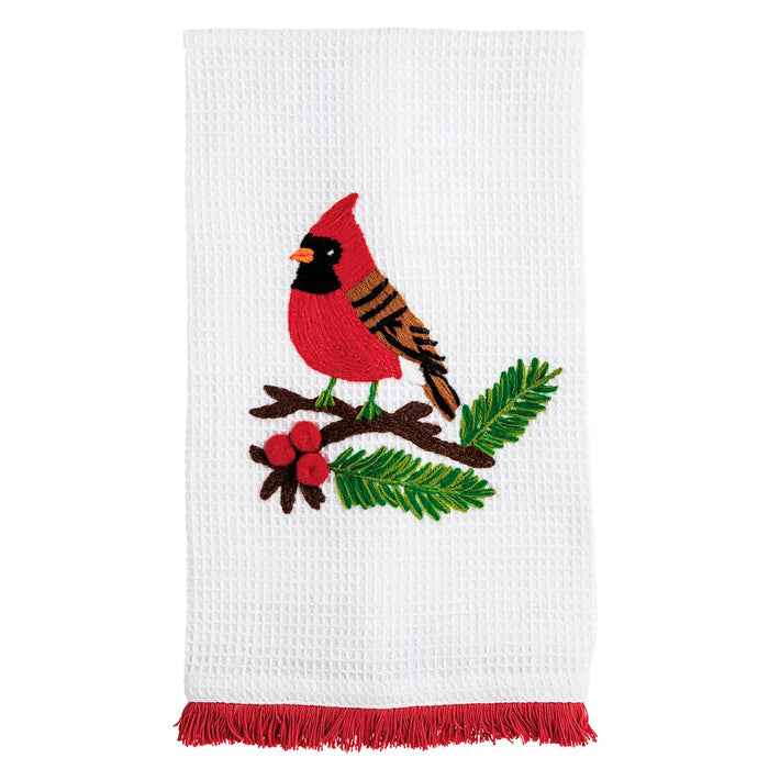 Cardinal Fringe Towel