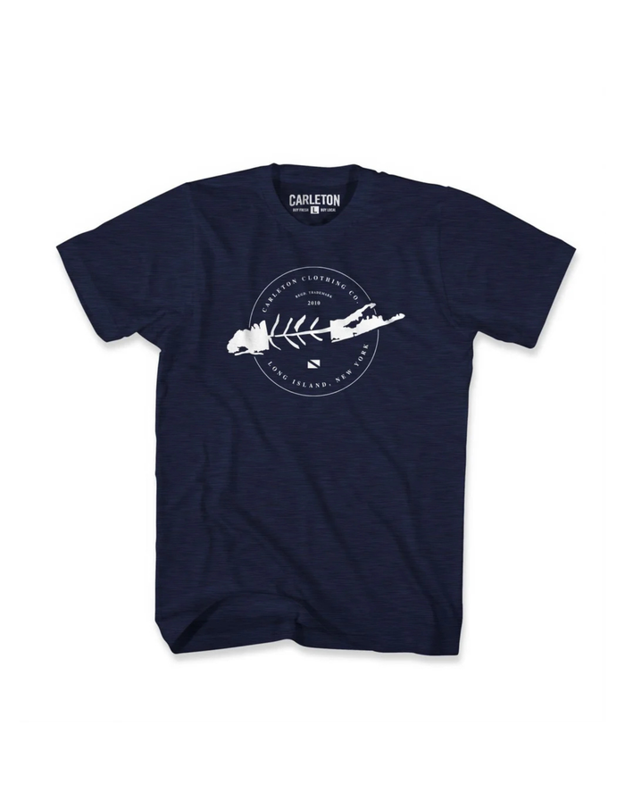 Carleton Circle LI Fish in Navy - Madison's Niche