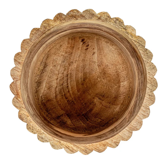 Carved Mango Wood Box - Madison's Niche