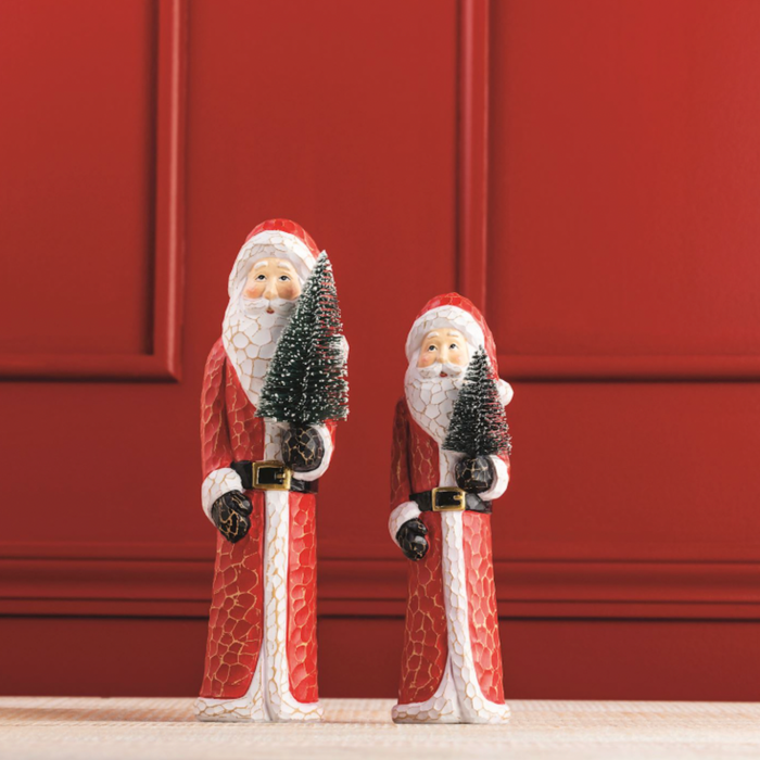 Carved Santa