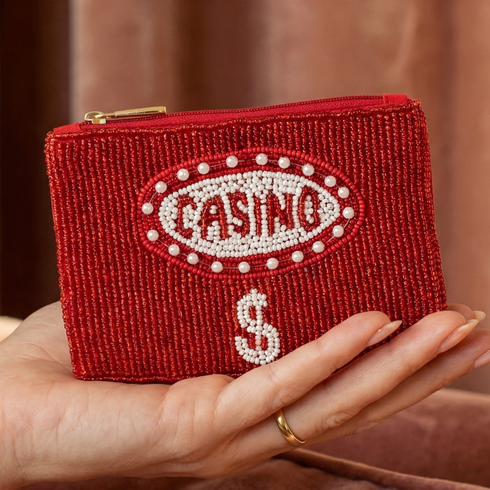 Casino Money Coin Purse - Madison's Niche