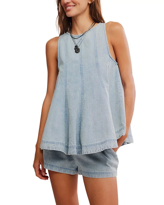Cassius Denim Set in Bleachout - Madison's Niche