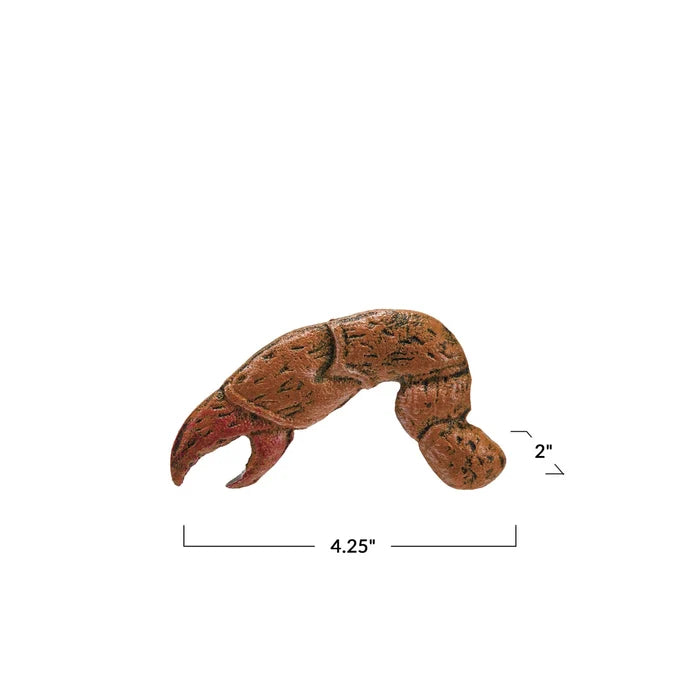 Cast Iron Crab Claw Shaped Bottle Opener - Madison's Niche