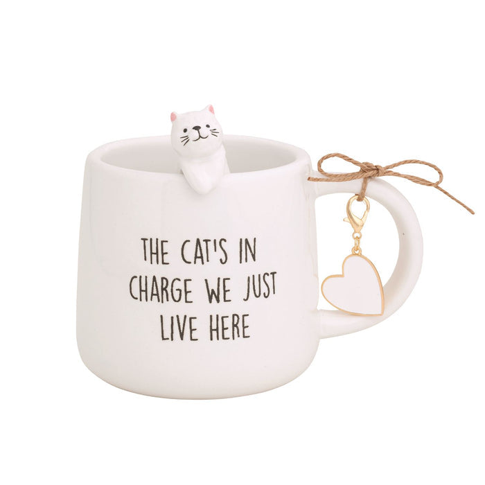 Cat Figure Mug - Madison's Niche