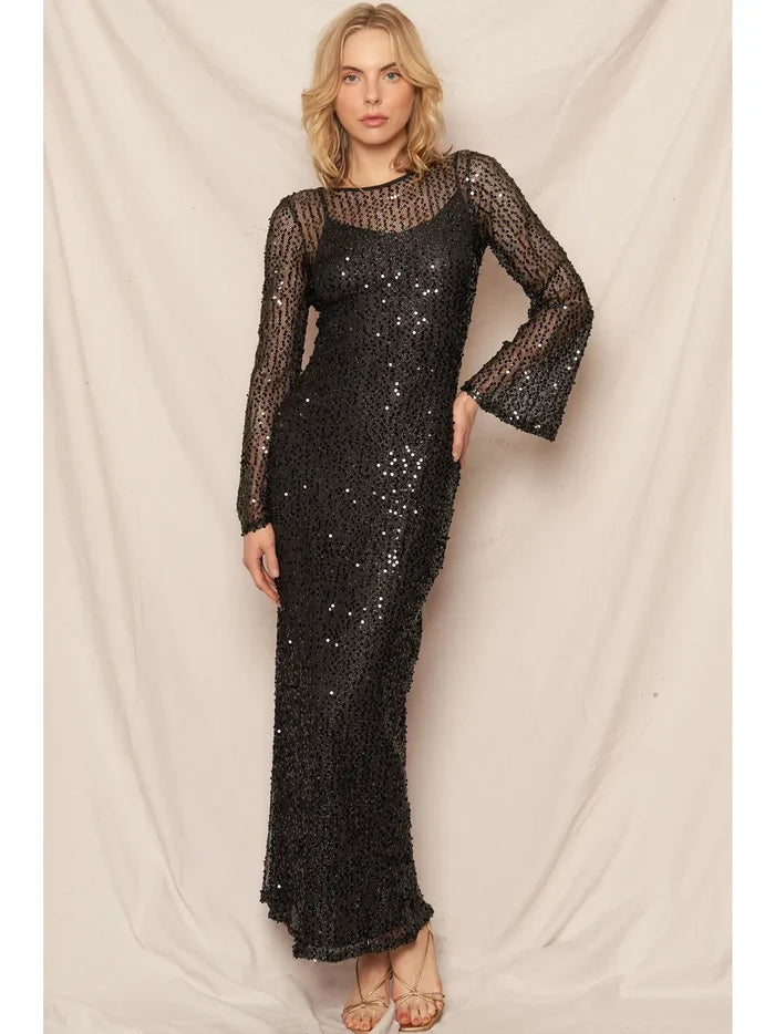 Center Stage Maxi Dress - Madison's Niche