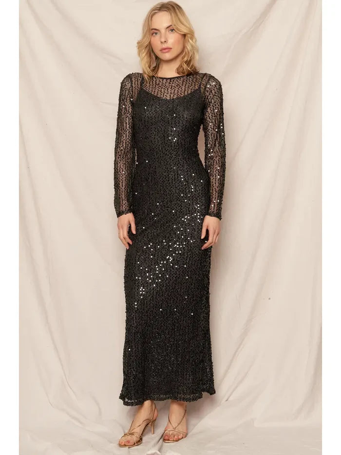 Center Stage Maxi Dress - Madison's Niche
