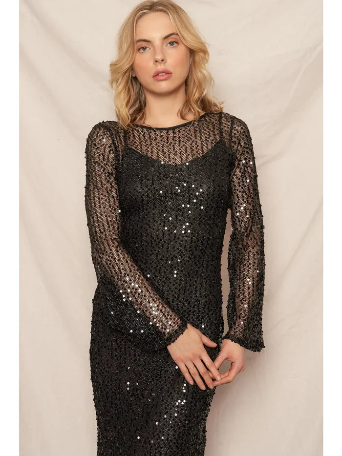Center Stage Maxi Dress - Madison's Niche