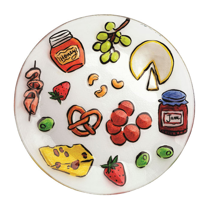 Charcuterie Glass Platter - Madison's Niche