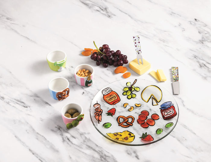 Charcuterie Glass Platter - Madison's Niche
