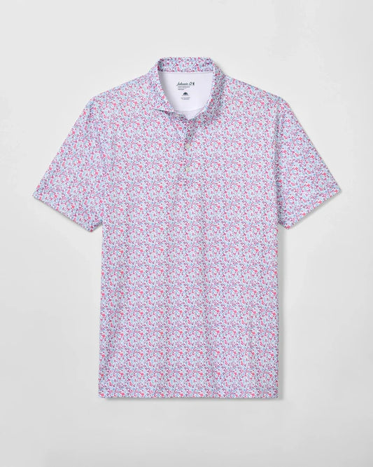 Charmer Polo in Punch - Madison's Niche