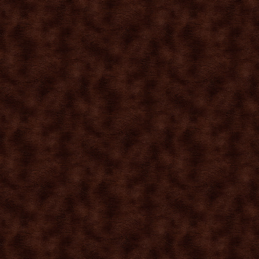 Chocolate Equipoise Blender 45 Inches Wide 100% Cotton Fabric Brown