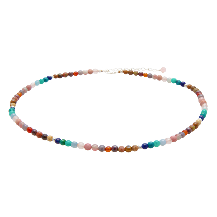 Choker/Double Wrap 4mm Healing Necklace