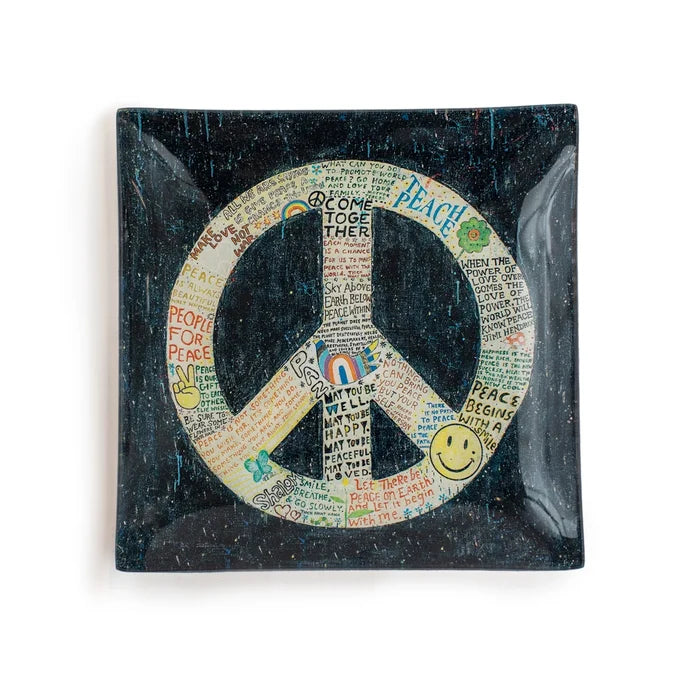 Choose Peace Plate - Madison's Niche