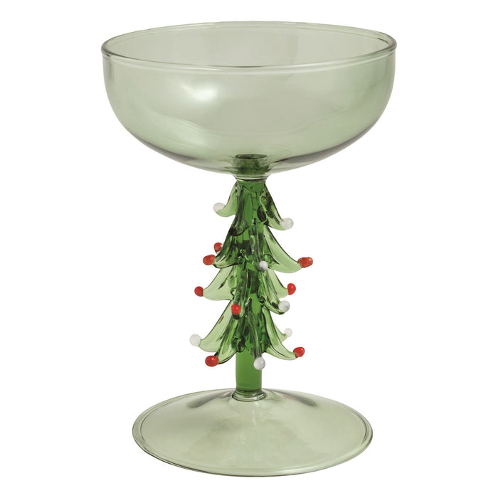 Christmas Icon Coupe Glasses