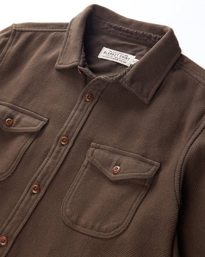 Chroma Blanket Shirt in Beach Wood - Madison's Niche