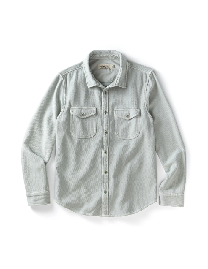 Chroma Blanket Shirt in Fog Grey - Madison's Niche