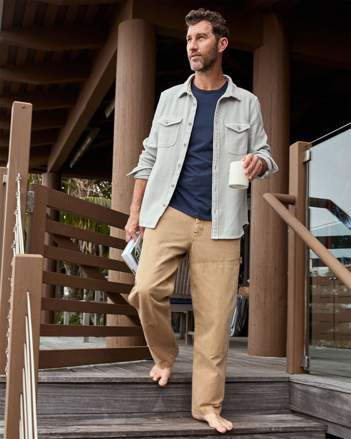 Chroma Blanket Shirt in Fog Grey - Madison's Niche