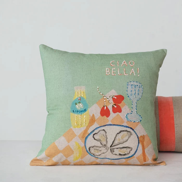 Ciao Bella! Pillow - Madison's Niche