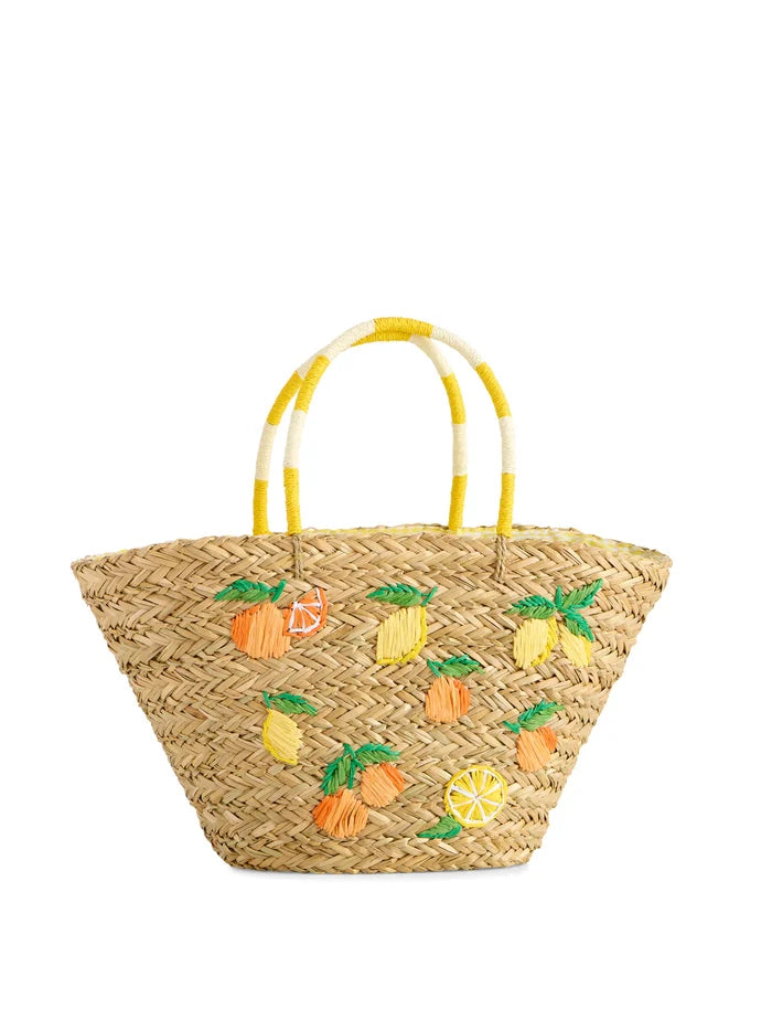 Citrina Tote in Natural - Madison's Niche