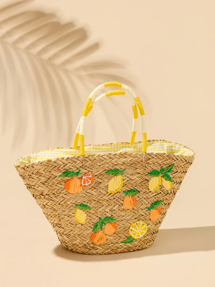 Citrina Tote in Natural - Madison's Niche