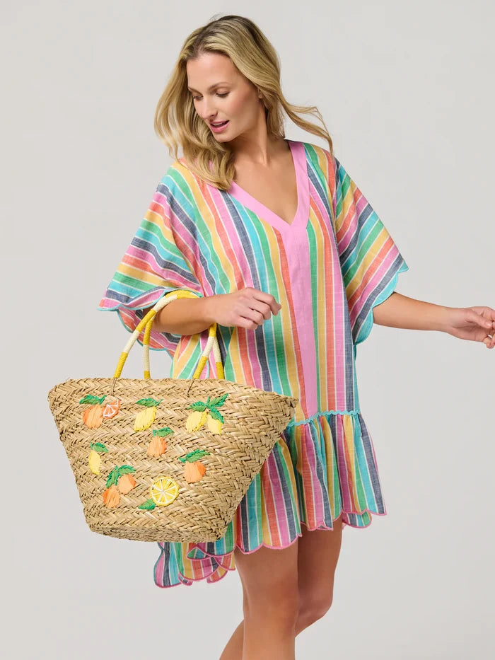 Citrina Tote in Natural - Madison's Niche