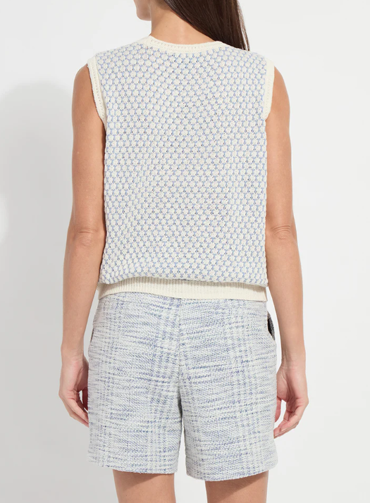 Claire Mesh Sweater Shell - Madison's Niche