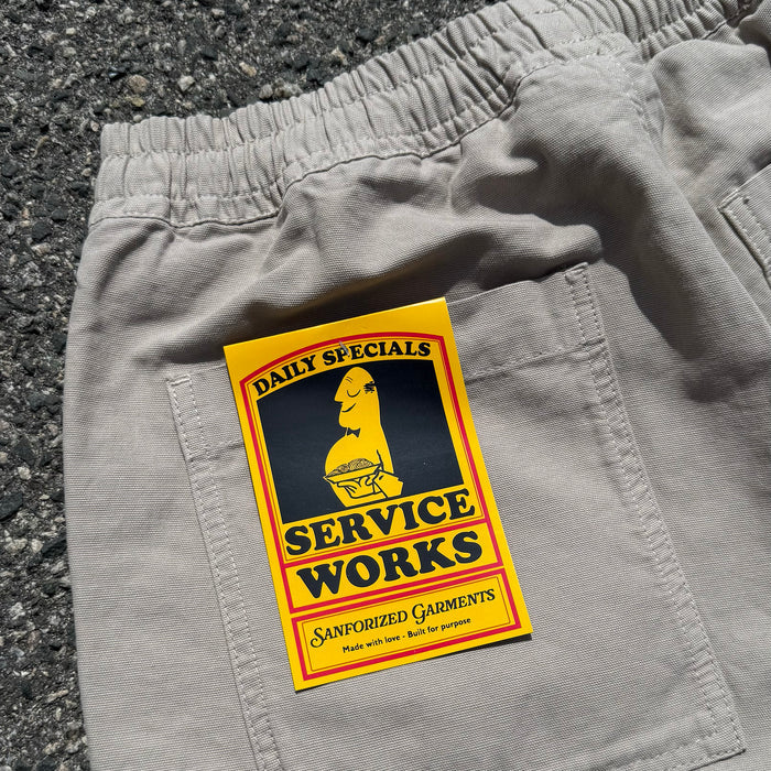 Classic Chef Shorts - Stone
