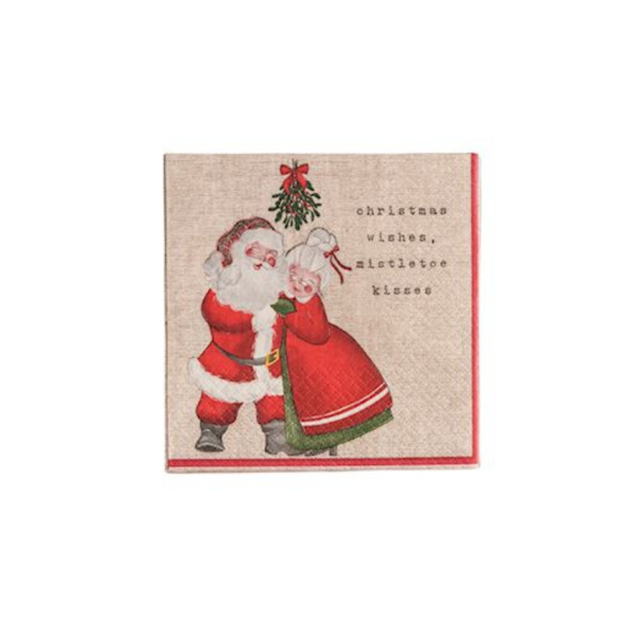 Classic Christmas Cocktail Napkin