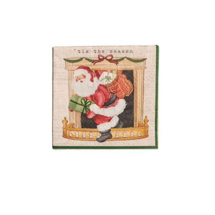 Classic Christmas Cocktail Napkin