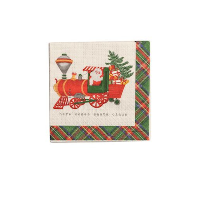 Classic Christmas Cocktail Napkin
