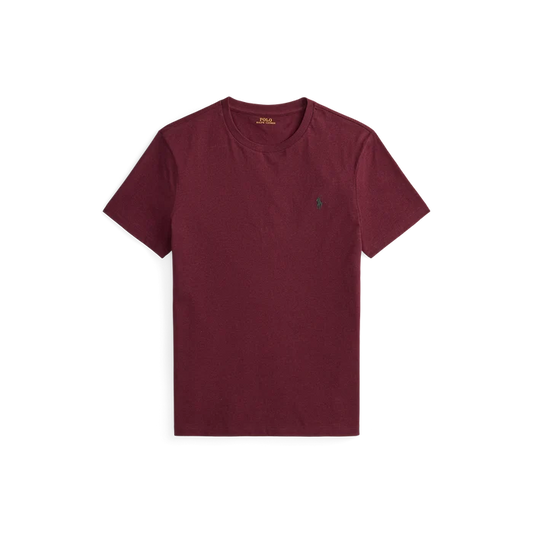 Classic Crewneck T-Shirt in Spring Wine Heather