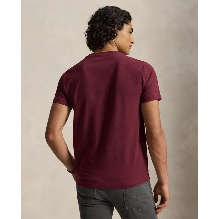 Classic Crewneck T-Shirt in Spring Wine Heather