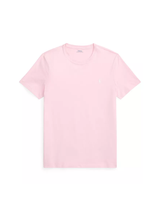 Classic-Fit Crewneck T-Shirt in Garden Pink - Madison's Niche