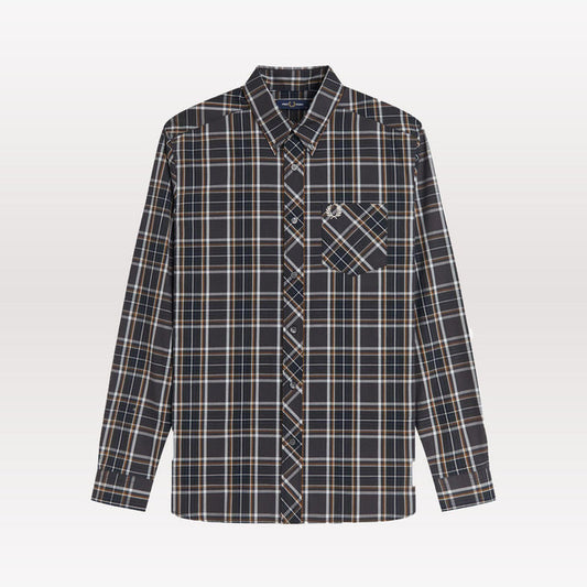 Classic Tartan Shirt - Anchor Grey