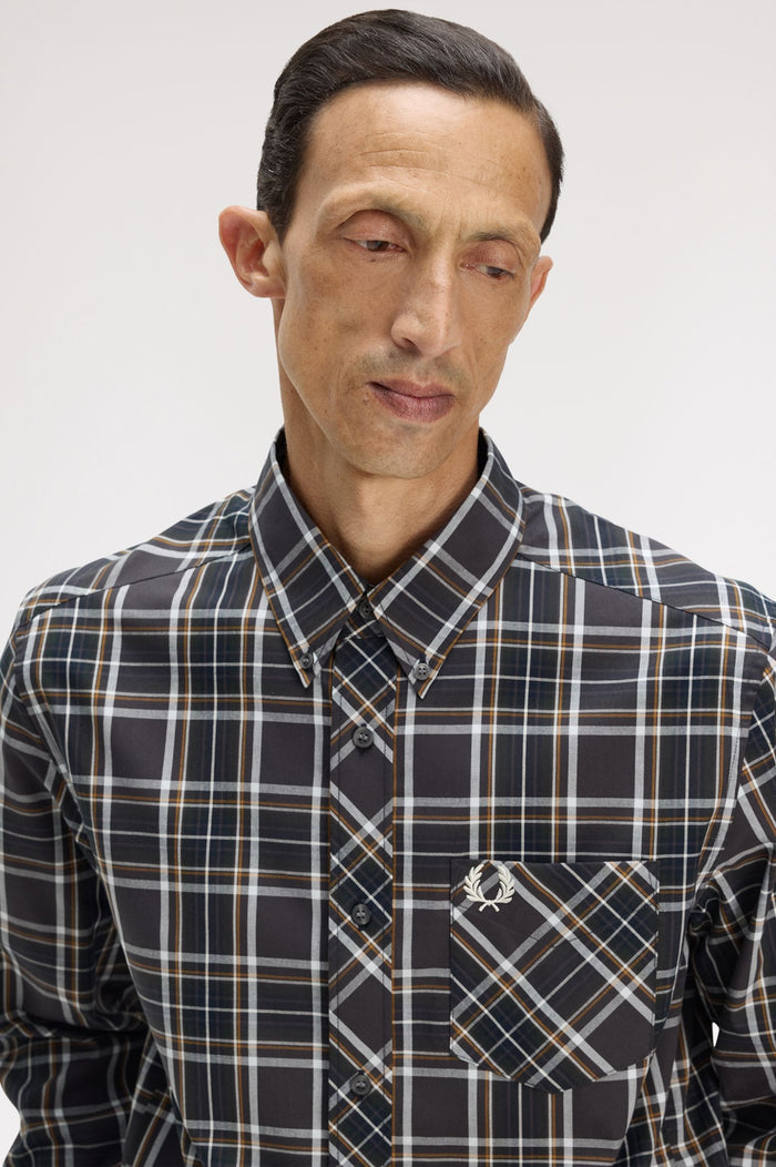 Classic Tartan Shirt - Anchor Grey