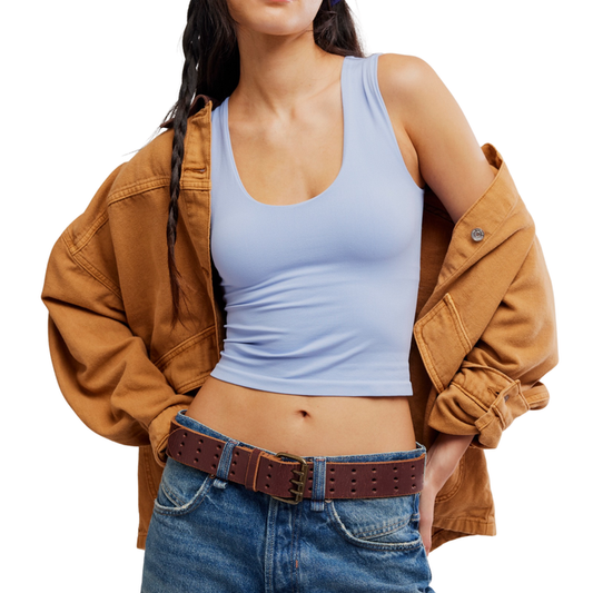 Clean Lines Muscle Cami in Dawn