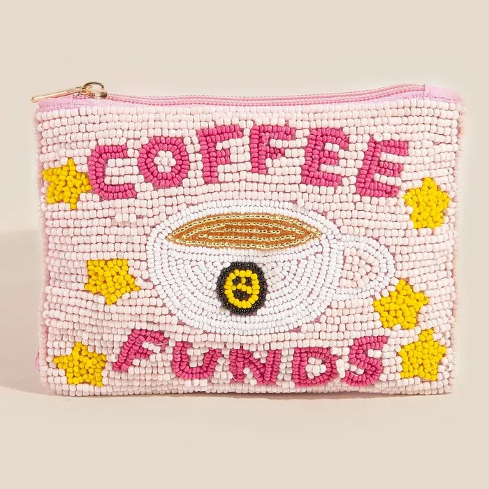 Coffee Funds Coin Purse - Madison's Niche
