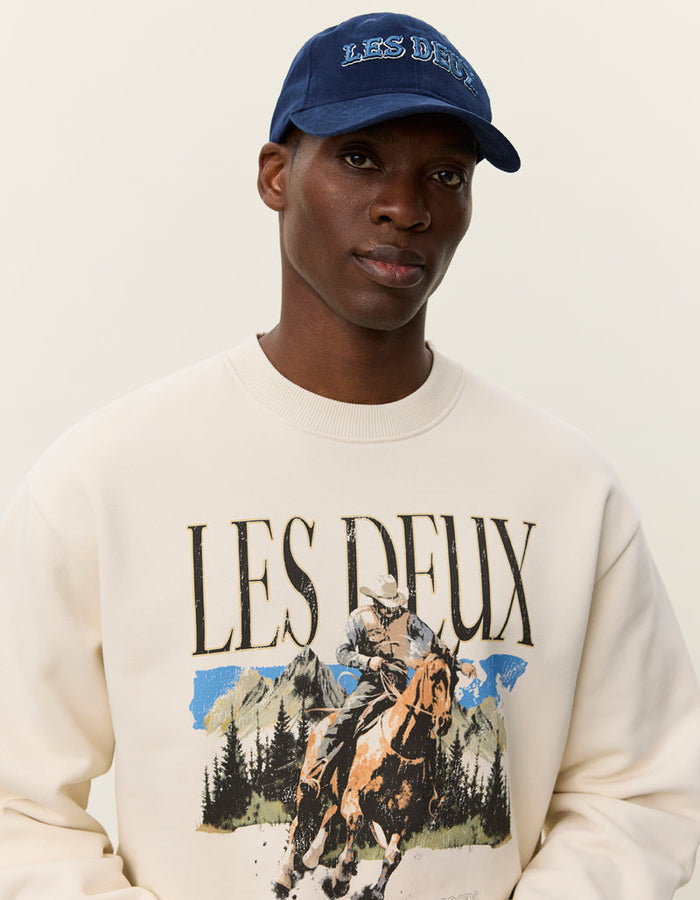 Cole Cowboy Sweatshirt - Ivory