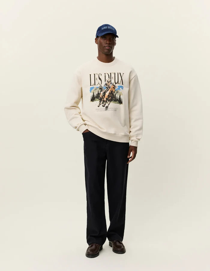 Cole Cowboy Sweatshirt - Ivory