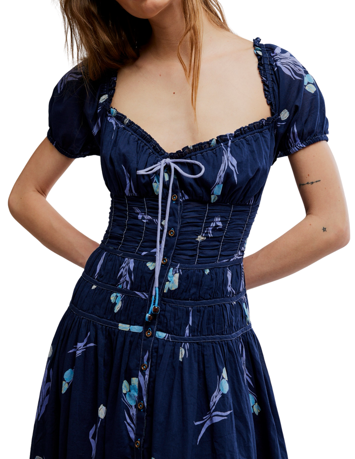 Complete Me Midi in Navy - Madison's Niche
