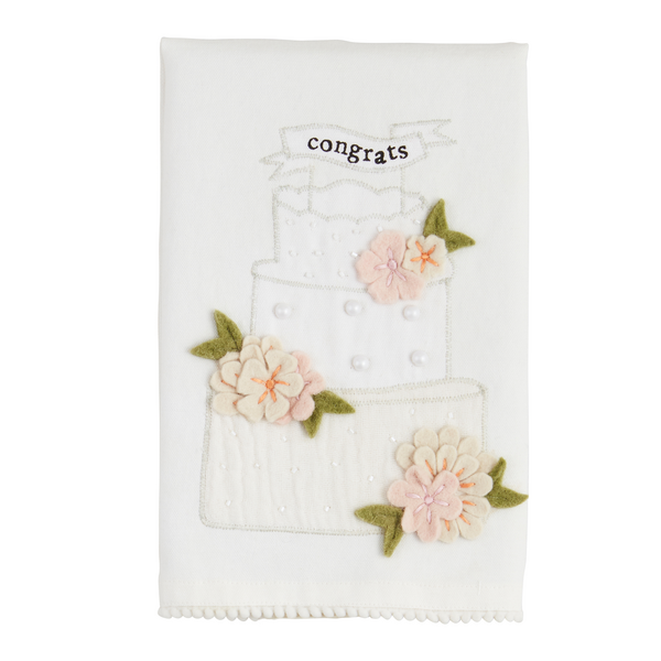 Congrats Wedding Towel - Madison's Niche