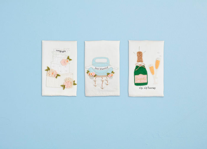 Congrats Wedding Towel - Madison's Niche